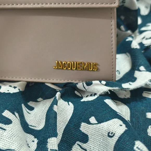 Jacquemus Medium Chiquito Grey Top-Handle Bag